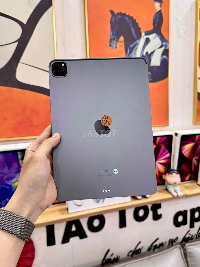 Ipad pro M1 256gb Wifi Gray đẹp 99 p97% za/a 🇻🇳