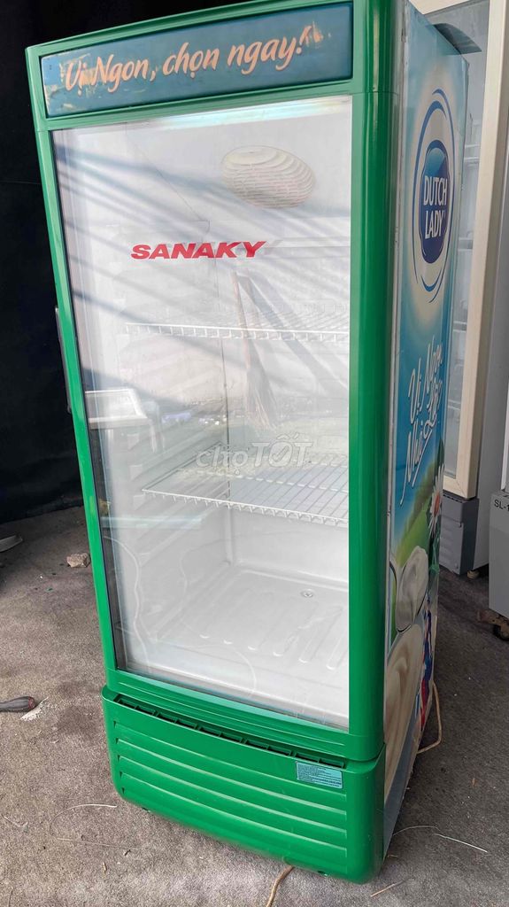 Tủ mát Sanaky 200l xài ok như hình
