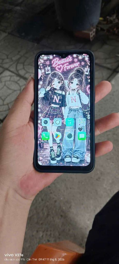 Oppo A5s 3GB/32GB nứt kính chữa cháy ok. Mua bán Điện thoại tại Quận Bình Thuỷ Cần Thơ được đăng bởi cầu rạch súc 91b Nguyễn Văn Linh  hình 1