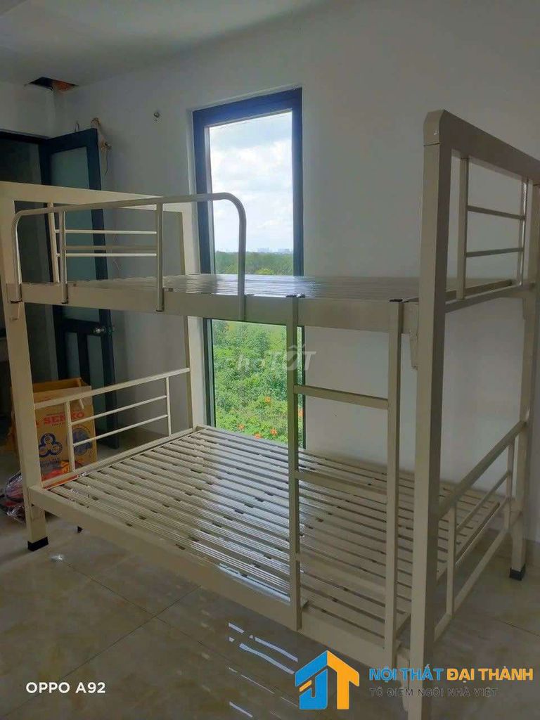 Giường 2 tầng hộp 4x8 1M2x1M2x2M- giaosiêu tốc HCM. Mua bán Giường, chăn ga gối nệm tại Quận Tân Phú Tp Hồ Chí Minh được đăng bởi NỘI THẤT ĐẠI THÀNH hình 1