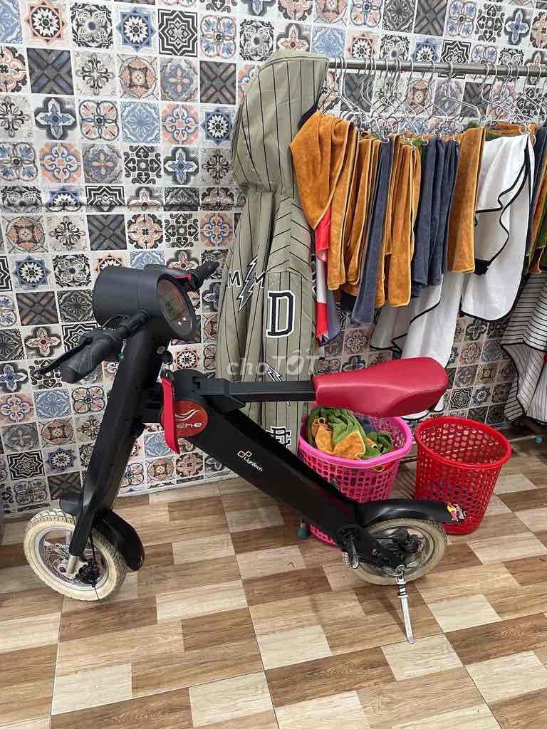 Xe điện LeHe Gấp gọn bản Đặc Biệt. Mua bán Xe điện tại Thành phố Vĩnh Long Vĩnh Long được đăng bởi Cậu 2 hình 1