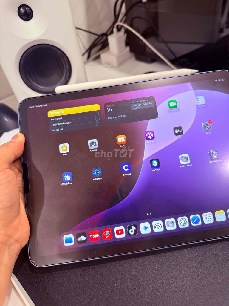 Combo Apple iPad Air 5 64GB Xanh + Apple Pen 2. Mua bán Máy tính bảng tại Quận Nam Từ Liêm Hà Nội được đăng bởi Nguyễn Nam Hải hình 1