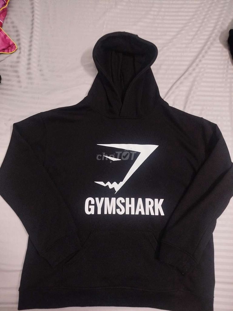 Áo hoodie Gymshark olympia Vải nỉ Unisex Đen. Mua bán Quần áo tại Huyện Đức Linh Bình Thuận được đăng bởi lê trung hiếu hình 1