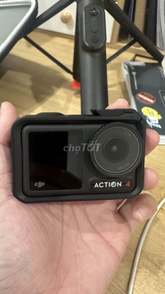 Camera DJI Osmo Action 4 Đen. Mua bán Máy ảnh, Máy quay tại Huyện Hoài Đức Hà Nội được đăng bởi Bống Lee hình 1