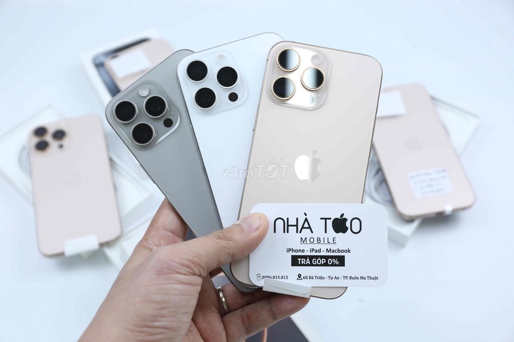 16ProMAX / ZIN ĐẸP 99, BAO DẪN THỢ CHECK TEST. Mua bán Điện thoại tại Thành phố Buôn Ma Thuột Đắk Lắk được đăng bởi NHÀ TÁO BMT hình 1