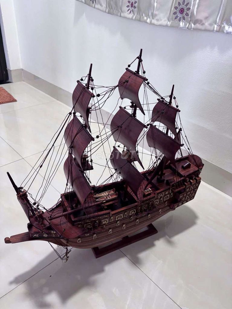 Mô hình thuyền gỗ 65cm. Mua bán Sở thích khác tại Quận Cầu Giấy Hà Nội được đăng bởi Hoàng hình 1