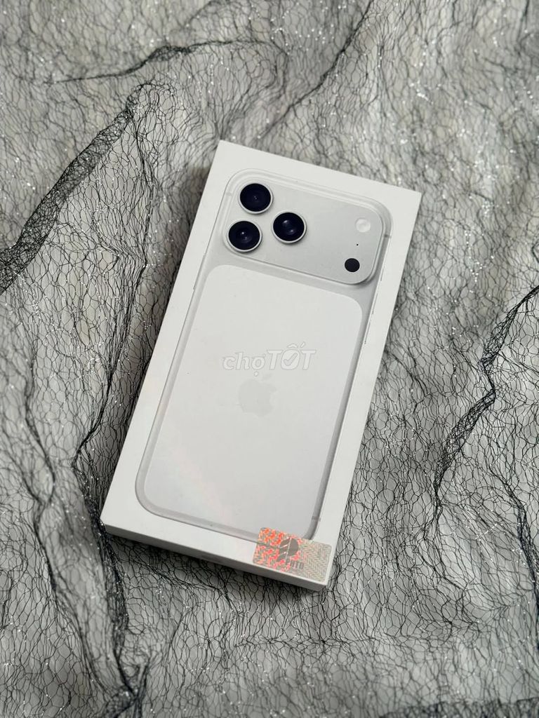 Apple iPhone 17 Pro Max 256GB Trắng. Mua bán Điện thoại tại Quận 3 Tp Hồ Chí Minh được đăng bởi Hội Đồ Điện Tử hình 1