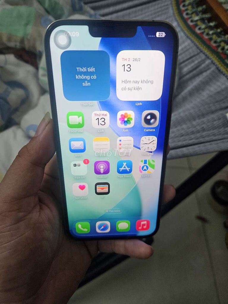 iPhone 13 Pro Max 256GB Quốc Tế truetone face ok. Mua bán Điện thoại tại Thành phố Thủ Đức Tp Hồ Chí Minh được đăng bởi binphone hình 1