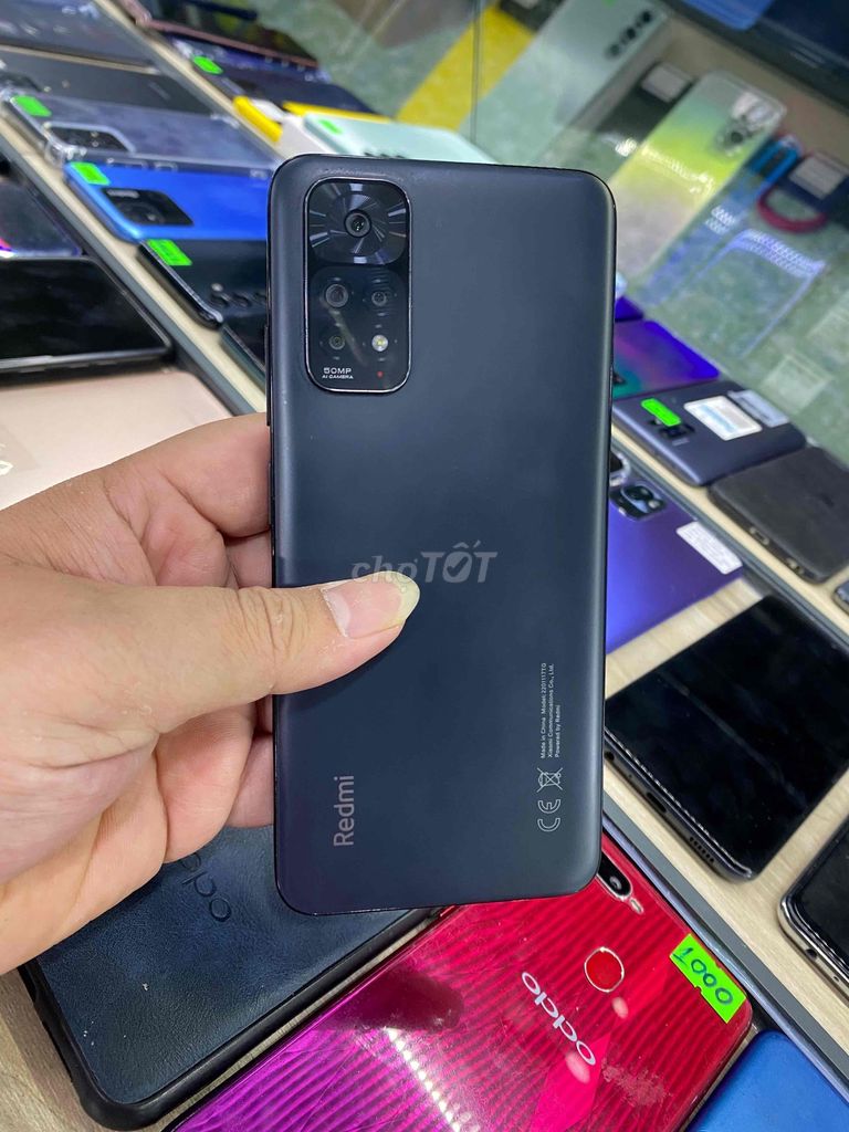 Xiaomi Redmi Note 11 128GB Đen. Mua bán Điện thoại tại Thành phố Bến Tre Bến Tre được đăng bởi Điện thoại Bến Tre giá rẻ hình 1