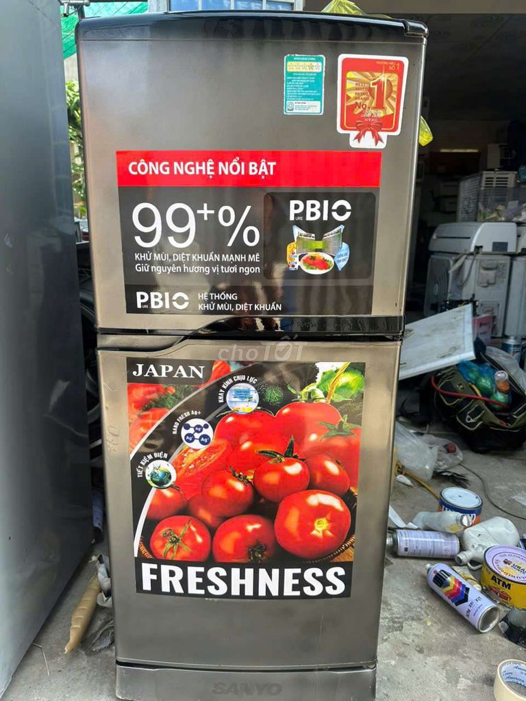 Tủ lạnh Sanyo Aqua 110 lít Xám. Mua bán Tủ lạnh tại Quận Ninh Kiều Cần Thơ được đăng bởi Hữu Nghị Mua Bán Mặt Hàng Điện Lạnh hình 1