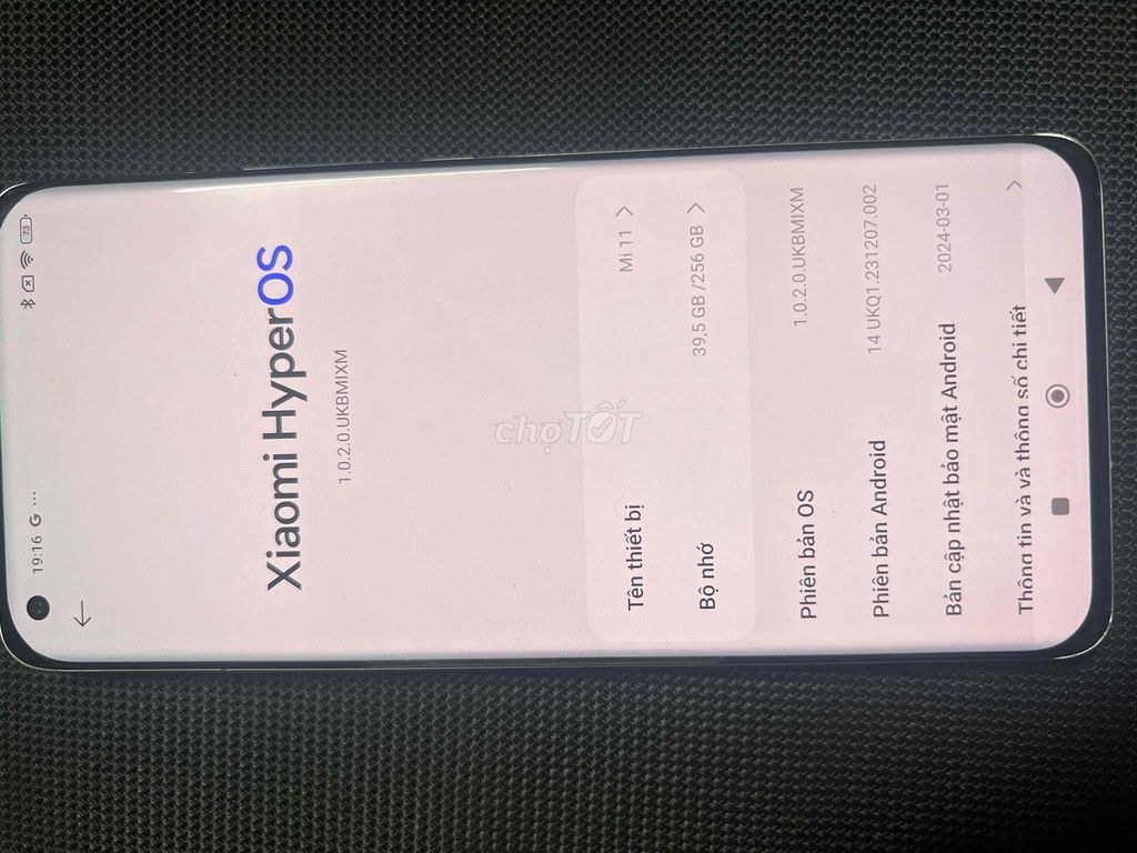 Xiaomi Mi 11 ram 12g , 256GB Trắng bản quốc tế. Mua bán Điện thoại tại Thành phố Biên Hòa Đồng Nai được đăng bởi Hải Đăng hình 1