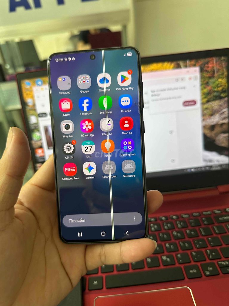Samsung Galaxy S21 FE 5G Đen 2 sim. Mua bán Điện thoại tại Quận Phú Nhuận Tp Hồ Chí Minh được đăng bởi hoang anh 255 hình 1
