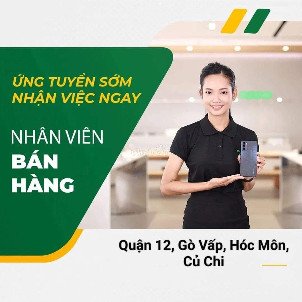 10 NHÂN VIÊN BÁN HÀNG OPPO TẠI THẾ GIỚI DI ĐỘNG