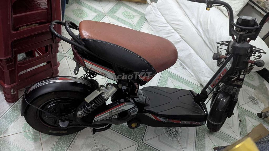 Xe máy điện 133S màu đen. Mua bán Xe điện tại Quận Thanh Khê Đà Nẵng được đăng bởi truongbui hình 1