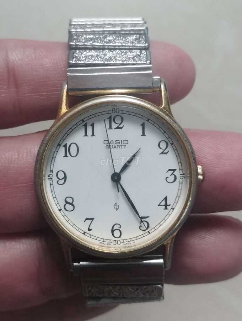 Đồng hồ đeo tay Casio Nam mạ vàng. Mua bán Đồng hồ tại Quận Gò Vấp Tp Hồ Chí Minh được đăng bởi ppp  hình 1