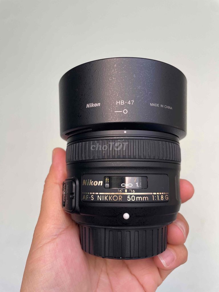 Ống kính Nikon AF-S Nikkor 50mm f1.8 G Đen. Mua bán Máy ảnh, Máy quay tại Quận 3 Tp Hồ Chí Minh được đăng bởi huonglan Nguyễn  hình 1