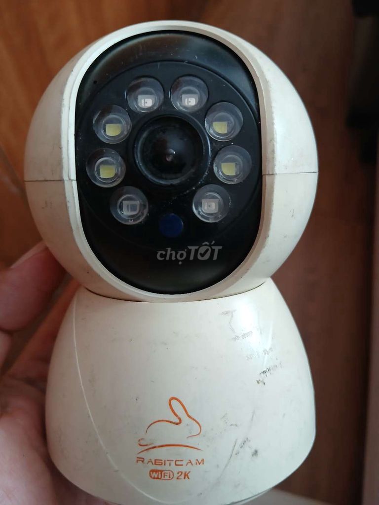 Camera an ninh Rabitcam Wifi 2K Trắng. Mua bán Máy ảnh, Máy quay tại Thành phố Thủ Dầu Một Bình Dương được đăng bởi social home hình 1