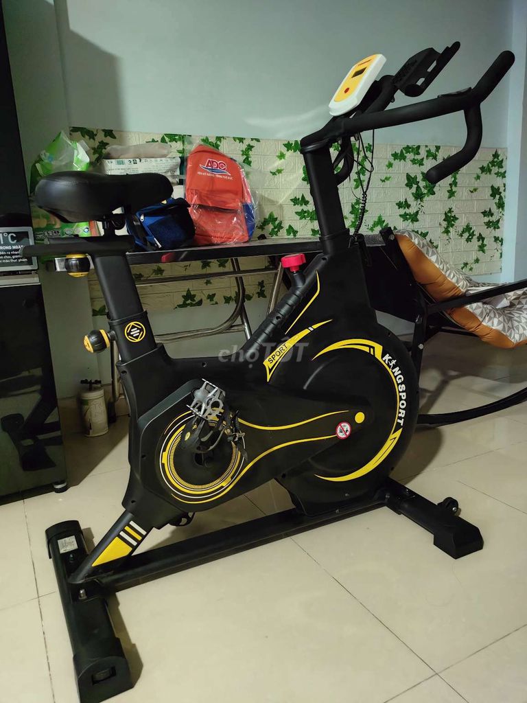 Xe đạp tập K-INGSport Đen, vàng