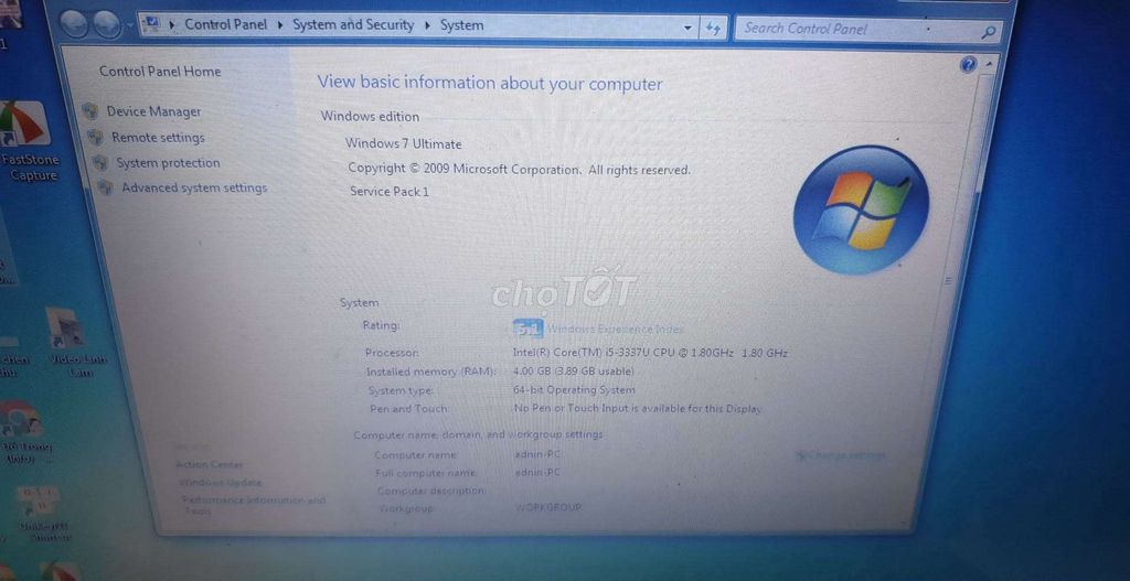 Asus Vivobook i5 4GB Windows 7 Ultimate. Mua bán Laptop tại Quận Thanh Xuân Hà Nội được đăng bởi Hùng hình 1