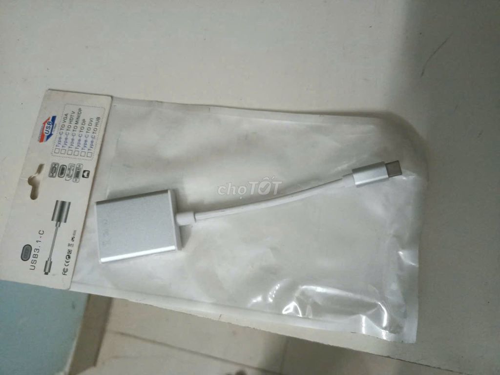 Hub USB-C sang HDMI Bạc. Mua bán Phụ kiện (Màn hình, Chuột...) tại Thành phố Gia Nghĩa Đắk Nông được đăng bởi Tuan hình 1