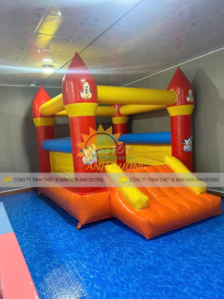 Nhà hơi PVC 3x4x3m. Mua bán Sở thích khác tại Thành phố Long Xuyên An Giang được đăng bởi Công ty TNHH Thiết Bị Mầm Non Ánh Dương hình 1