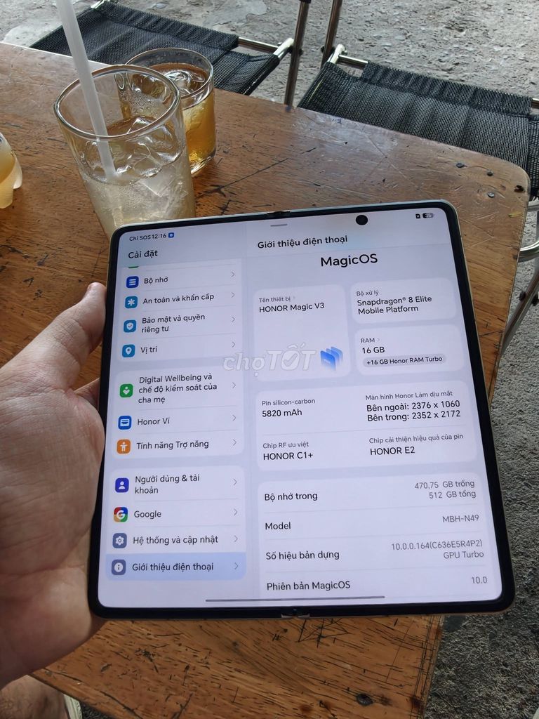 Honor Magic V5 16GB/512GB Hồng. Mua bán Điện thoại tại Thành phố Thủ Đức Tp Hồ Chí Minh được đăng bởi Hội Đồ Điện Tử hình 1