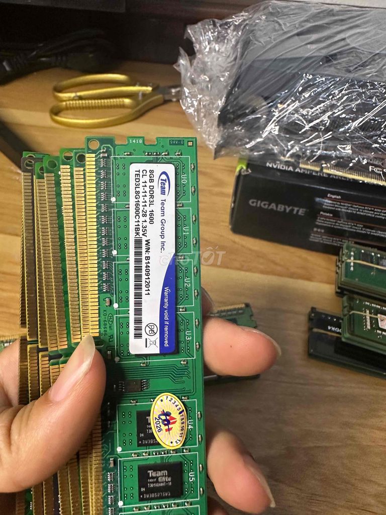 RAM Team Group DDR3 8GB Bus 1333/1600MHz. Mua bán Linh kiện (RAM, Card...) tại Quận Đống Đa Hà Nội được đăng bởi Tuan Anh Store24H hình 1