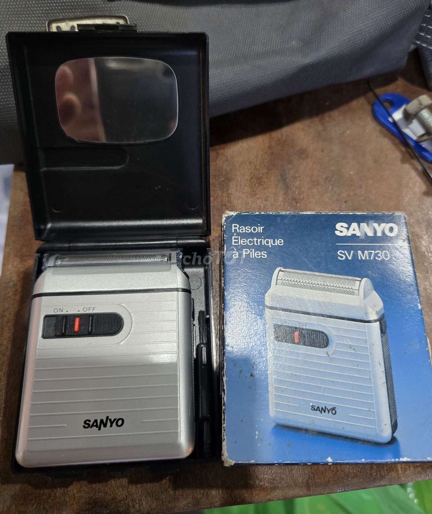 Máy cạo râu Sanyo SV M730 Bạc Nhật Bản. Mua bán Nội thất, đồ gia dụng khác tại Thành phố Qui Nhơn Bình Định được đăng bởi NHÂN NGUYỄN HOÀNG hình 1