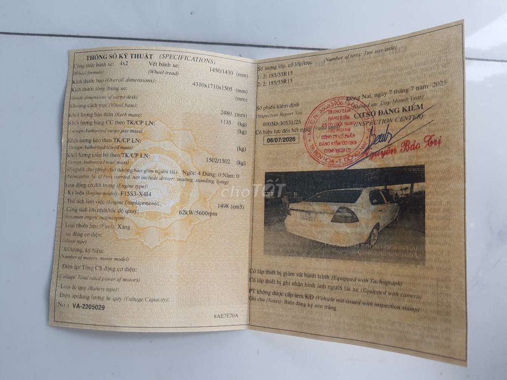 2014 LTZ 1.5 AT - 130000 km. Mua bán Ô tô tại Huyện Trảng Bom Đồng Nai được đăng bởi khiem .Ai coi hàng Bấm vào hình ảnh này hình 20