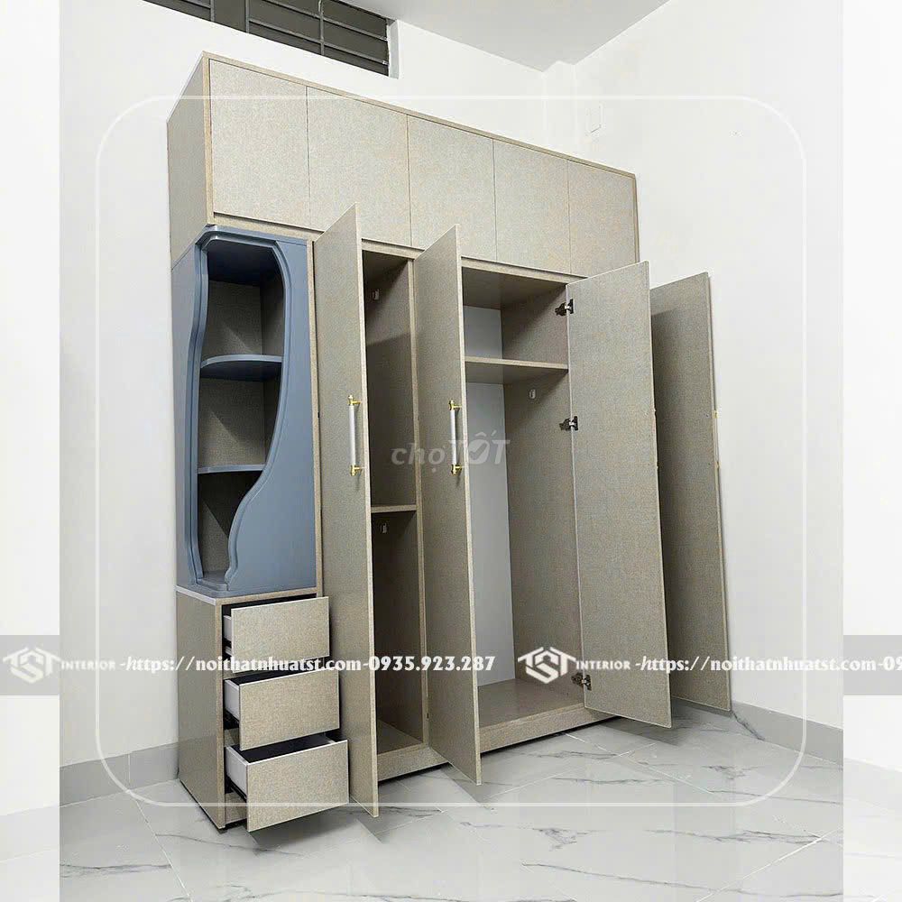 Tủ quần áo TST Nhựa Đài Loan. Mua bán Tủ, kệ gia đình tại Huyện Hòa Vang Đà Nẵng được đăng bởi Nội thất tủ bếp TST hình 1