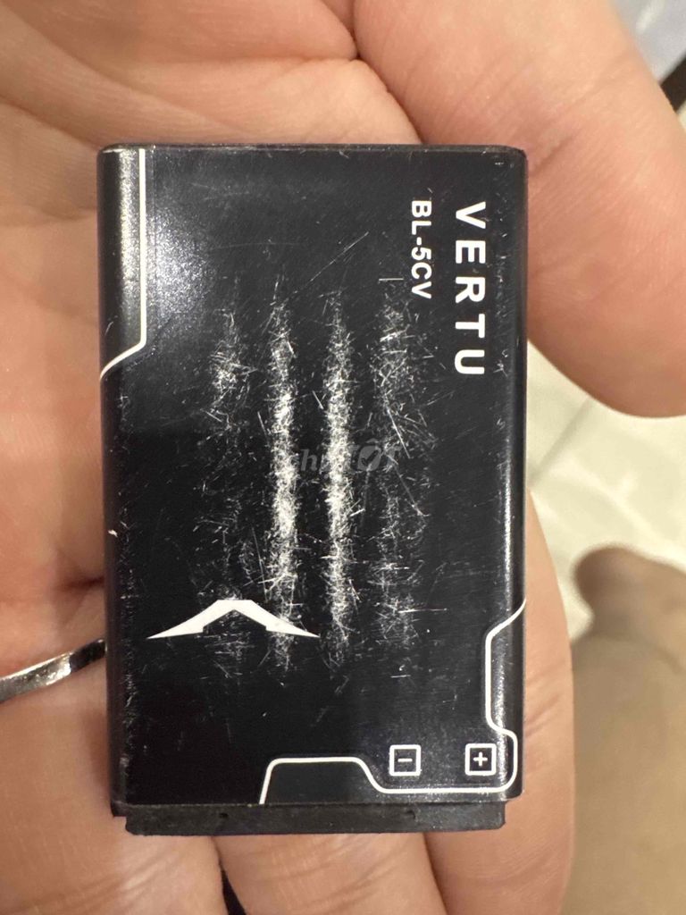 Pin điện thoại Vertu BL-5CV Đen. Mua bán Linh kiện (RAM, Card...) tại Quận Tân Phú Tp Hồ Chí Minh được đăng bởi ĐỒ HIỆU MỸ NHẬT HÀN THANH LÝ hình 1