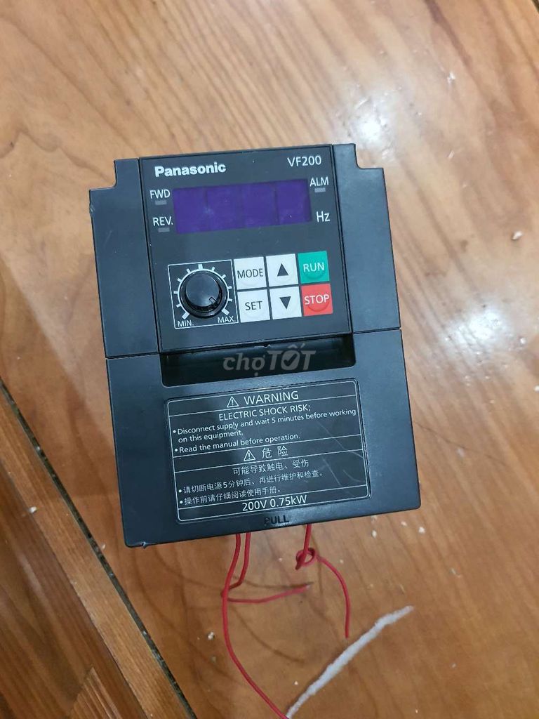 Biến tần panasonic 1hp220v