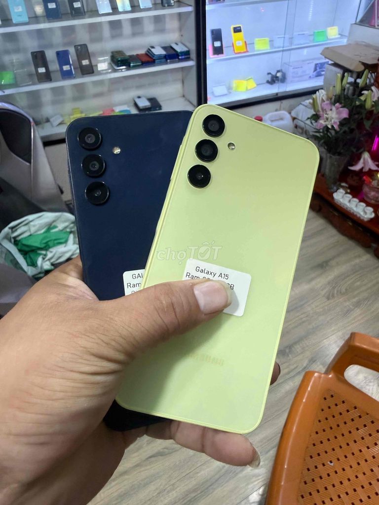 Samsung Galaxy A15 128GB nguyên zin đẹp full BH3T. Mua bán Điện thoại tại Quận Bình Tân Tp Hồ Chí Minh được đăng bởi Lý Kiệt Mobile hình 1