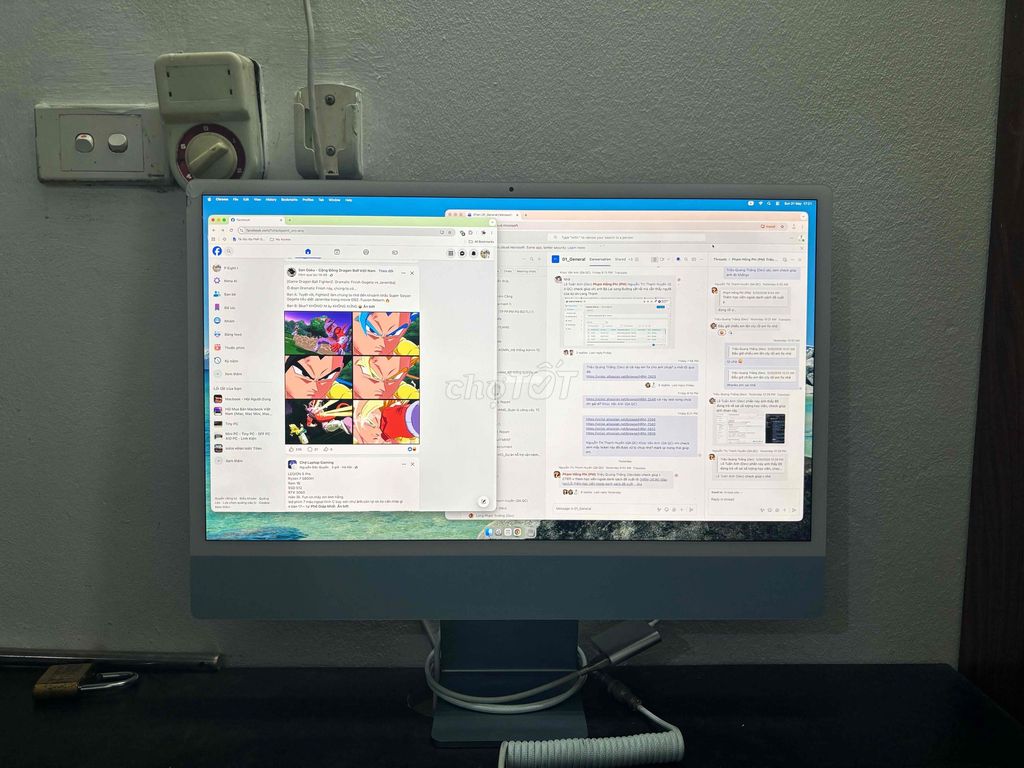 Apple iMac M3 8GB/256GB. Mua bán Máy tính để bàn tại Quận Nam Từ Liêm Hà Nội được đăng bởi Hỏi Chấm hình 1