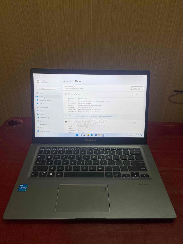 laptop Asus i3 gen 11/ 8gb/SSD 256gb nvme. Mua bán Laptop tại Quận Liên Chiểu Đà Nẵng được đăng bởi lộc hình 1