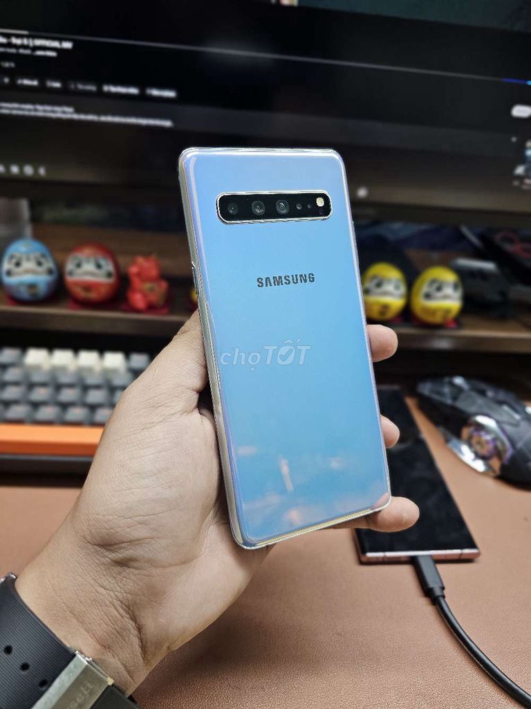 Samsung Galaxy S10 5G 512GB Xanh. Mua bán Điện thoại tại Thành phố Thuận An Bình Dương được đăng bởi CỬA HÀNG ĐT CƯƠNG SAM SUNG BÌNH DƯƠNG hình 1