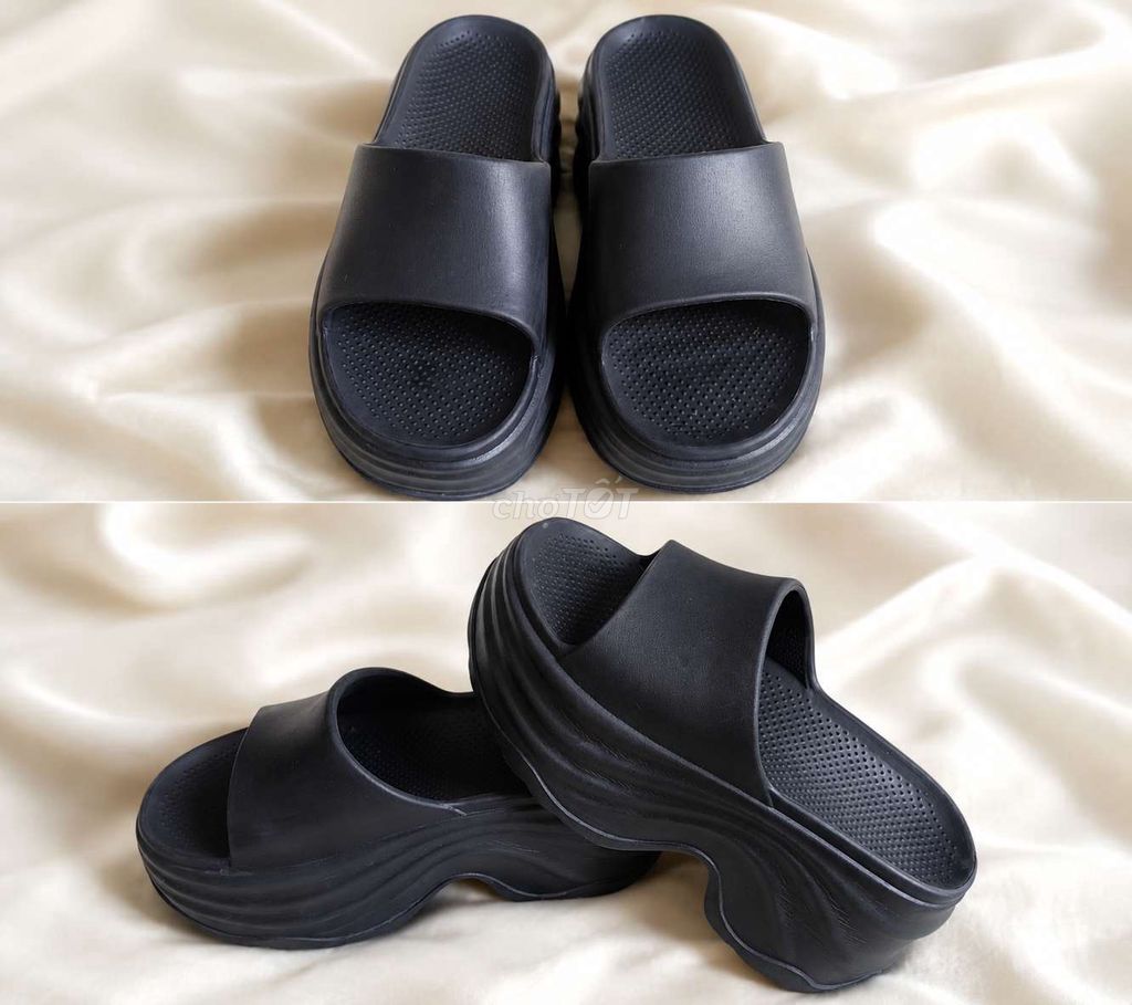 Dép lê Unisex size 39-40 đen. Mua bán Giày dép tại Thành phố Nha Trang Khánh Hòa được đăng bởi Alex hình 1