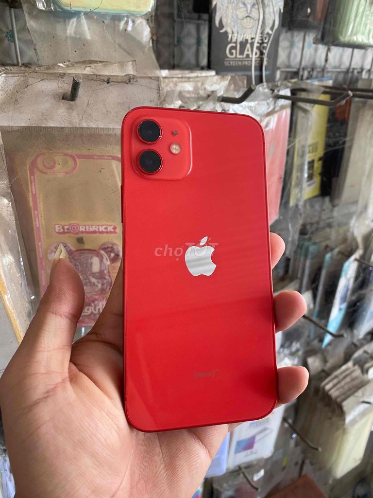 iPhone 12 64GB Đỏ bibass không xài sim 😘😘. Mua bán Điện thoại tại Thành phố Cao Lãnh Đồng Tháp được đăng bởi Khang Mobile hình 1