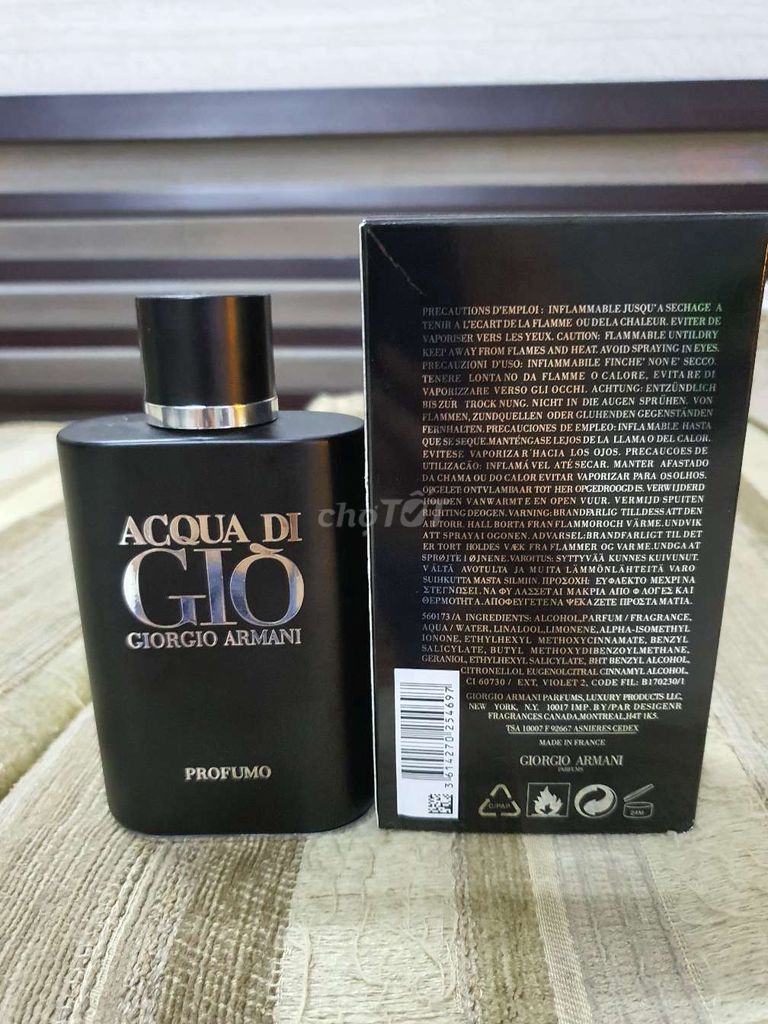 Nước hoa Giò đen Profumo Parfum 125ml