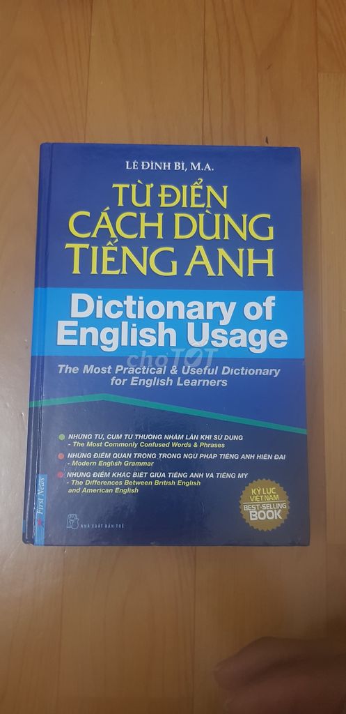 Từ điển cách dùng Tiếng anh