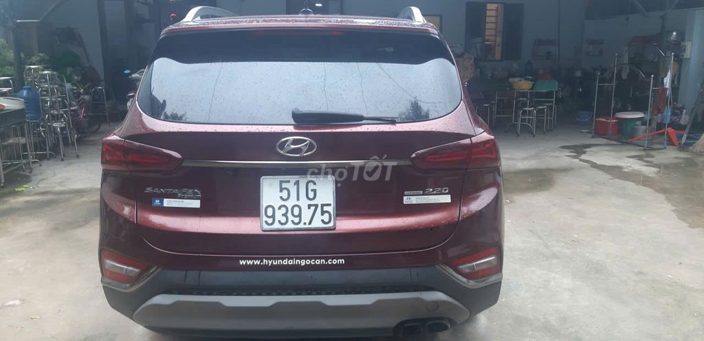 Hyundai Santa Fe 2019 Premium 100.000km Đỏ. Mua bán Ô tô tại Thành phố Thủ Đức Tp Hồ Chí Minh được đăng bởi THƯ hình 3