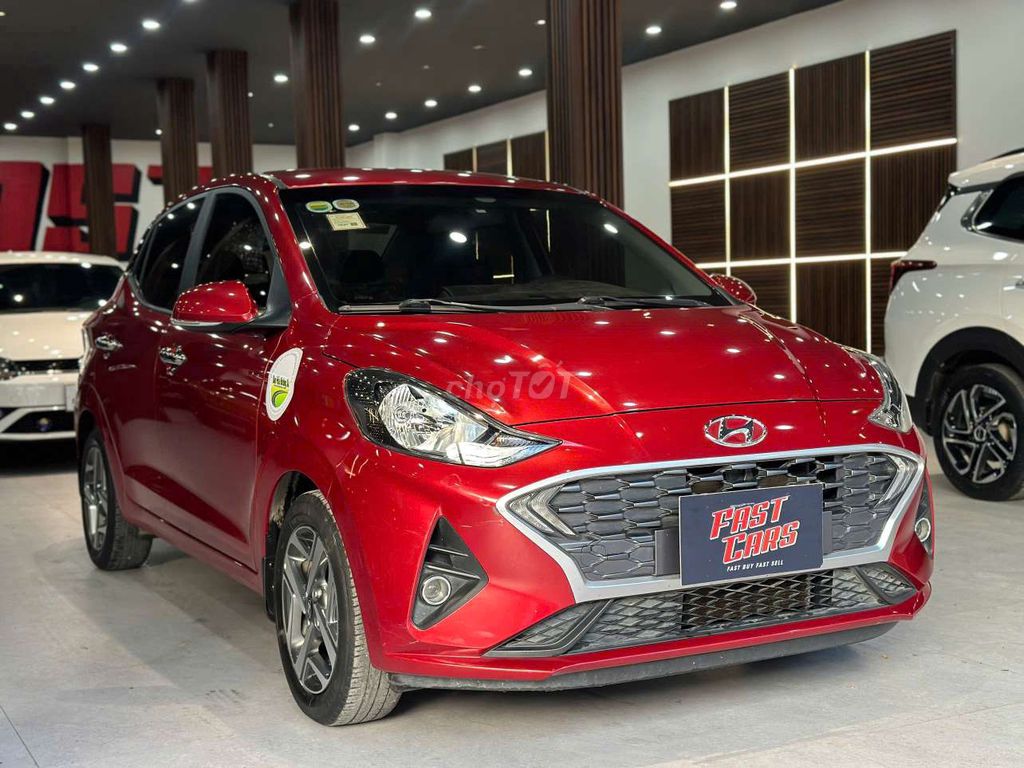 Hyundai i10 2022 Sedan 1.2AT,màu đỏ,47.000 km. Mua bán Ô tô tại Quận Bình Tân Tp Hồ Chí Minh được đăng bởi Son Do hình 2