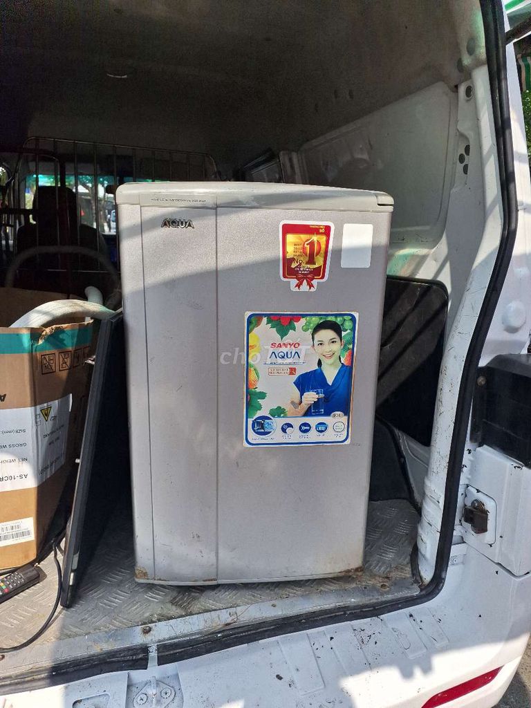 Tủ lạnh Sanyo Aqua Xám. Mua bán Tủ lạnh tại Quận Cẩm Lệ Đà Nẵng được đăng bởi Trung Nam hình 1