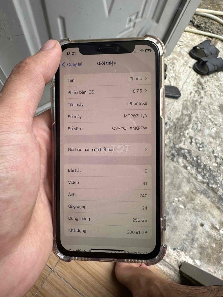 Apple iPhone Xs 256GB Đen. Mua bán Điện thoại tại Huyện Đức Hòa Long An được đăng bởi Nguyên Hoàng hình 1