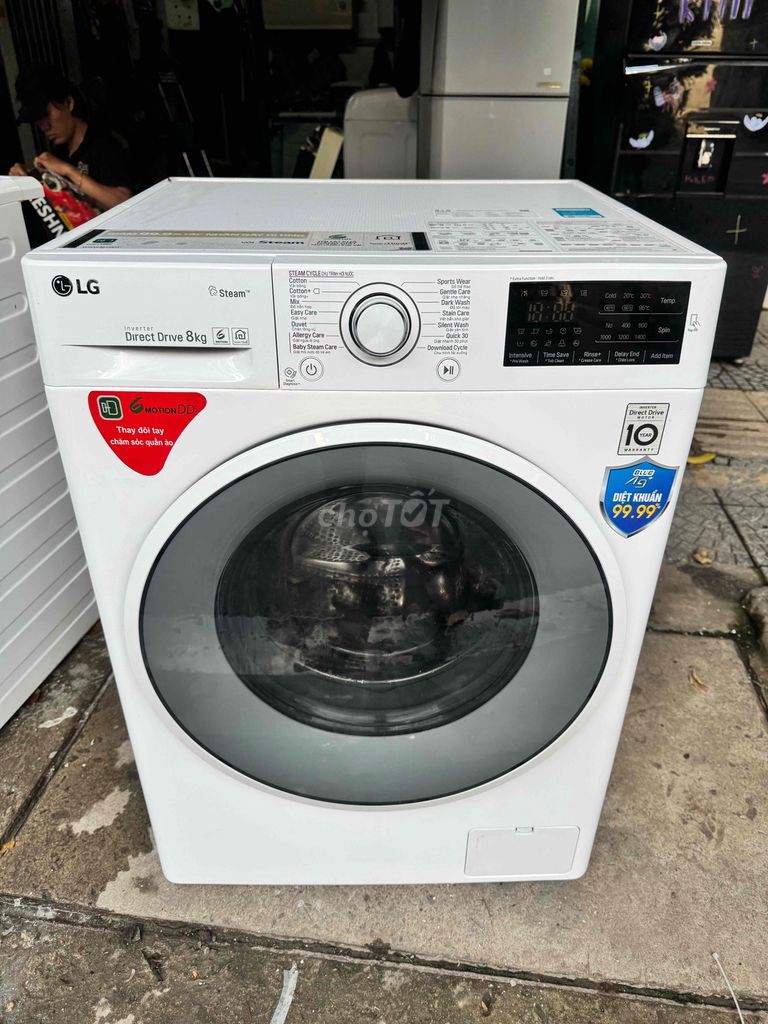 Thanh Lý máy giặt LG inveter 8.0KG còn mới tin. Mua bán Máy giặt tại Quận Thanh Khê Đà Nẵng được đăng bởi Phúc Đỗ hình 1