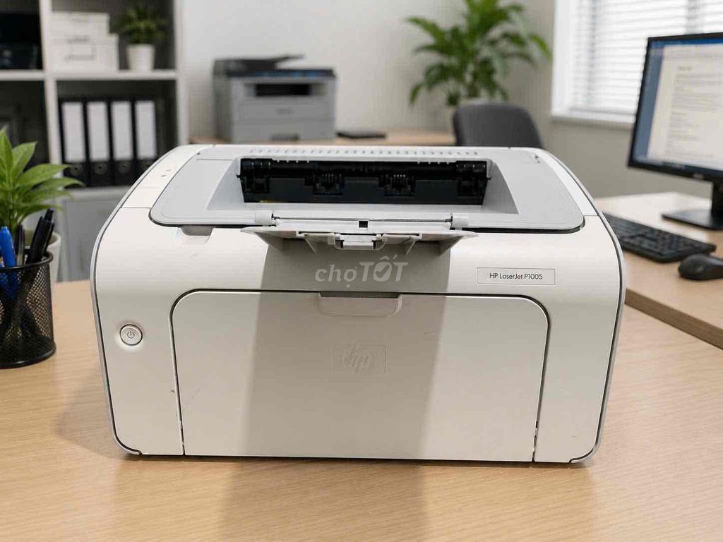 Máy in laser HP LaserJet P1105 trắng. Mua bán Đồ dùng văn phòng tại Huyện Trảng Bom Đồng Nai được đăng bởi MÁY IN THIÊN Ý ĐỒNG NAI hình 1