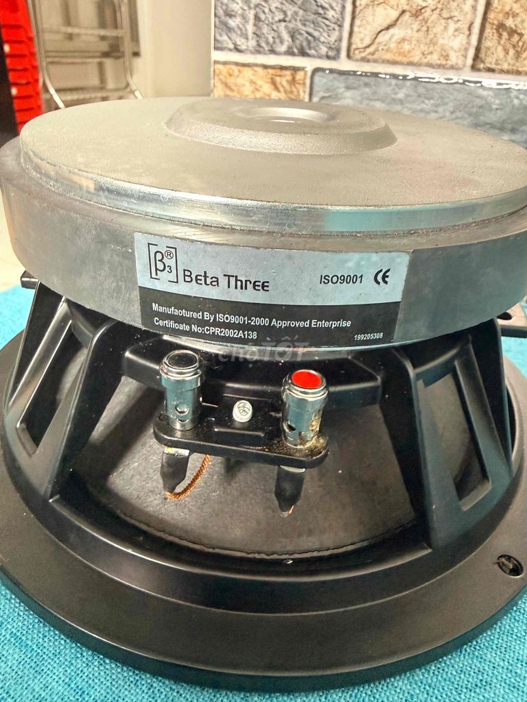 Loa Beta Three Đen 20cm. Mua bán Tivi, Âm thanh tại Thành phố Quảng Ngãi Quảng Ngãi được đăng bởi Phúc Hảo hình 1