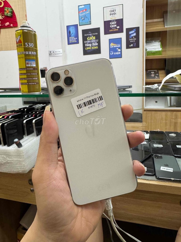 iPhone 11 Pro Max 64GB Trắng mất face