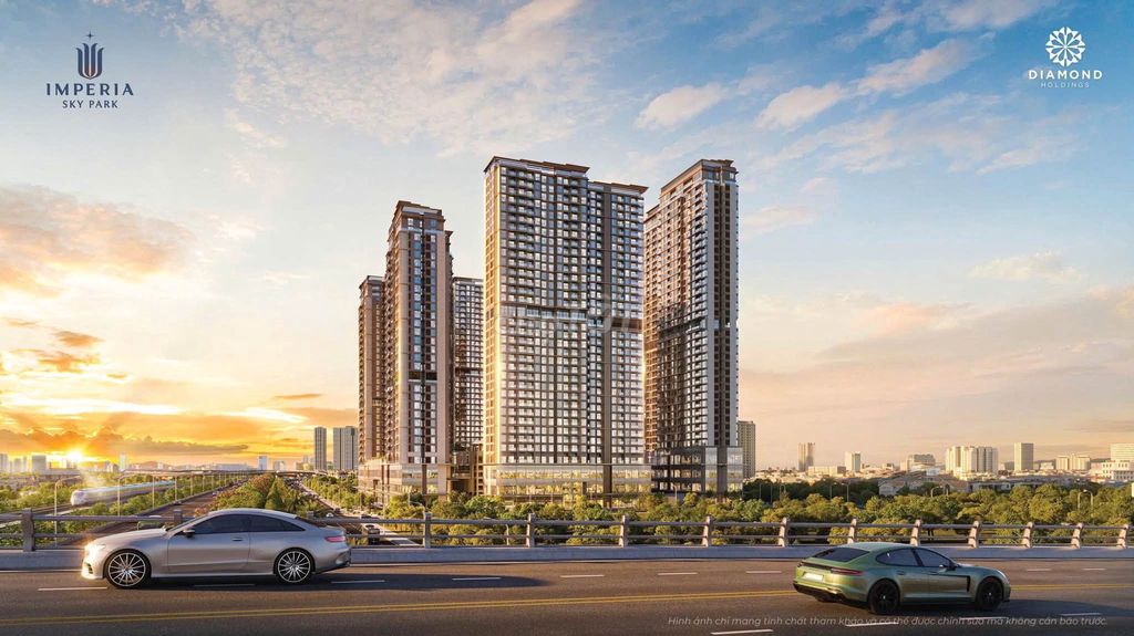 Продажа 2-комн. квартиры Imperia Sky Park, Запад Ханоя, от 5 млрд