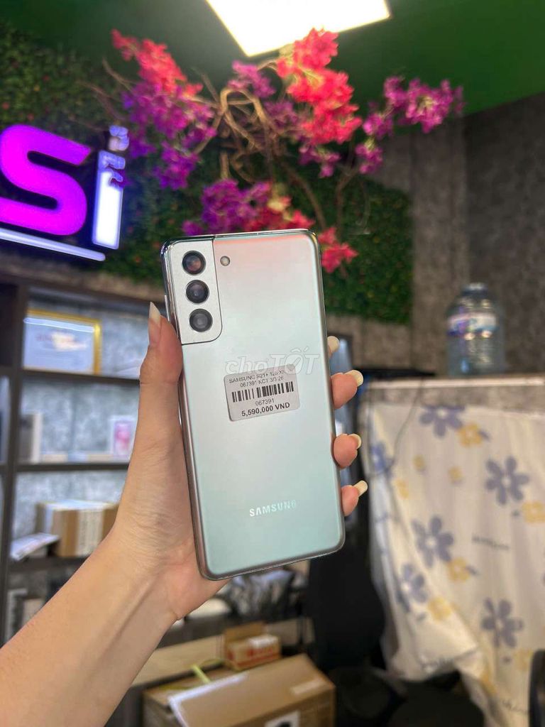 Samsung S21+ 128GB Xanh. Mua bán Điện thoại tại Quận 11 Tp Hồ Chí Minh được đăng bởi MINT Táo Sỉ hình 1